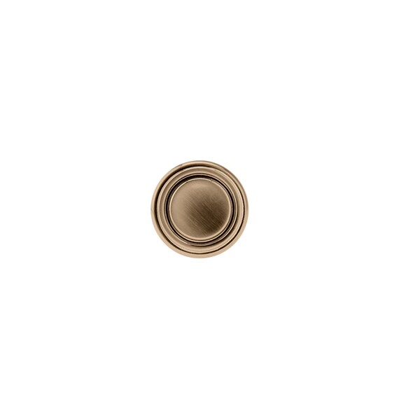 Richelieu 1 5/16 in (33 mm) Champagne Bronze Contemporary Cabinet Knob - BP872233CHBRZ