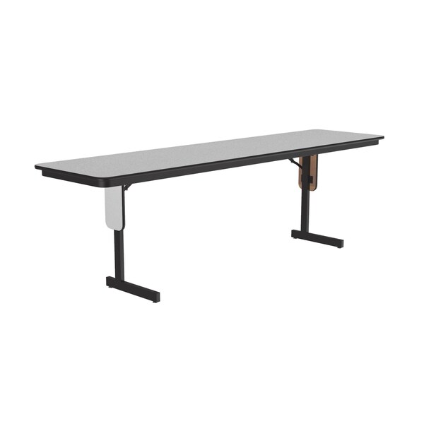 Correll Rectangle Panel Leg Folding Seminar Training Table, 24" W, 96" L, 29" H, High Pressure Laminate Top - SP2496PX-15