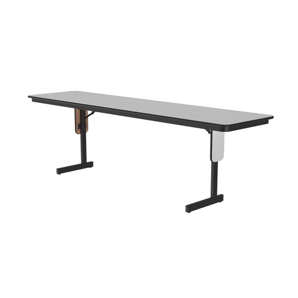 Correll Rectangle Panel Leg Folding Seminar Training Table, 24" W, 96" L, 29" H, High Pressure Laminate Top - SP2496PX-15