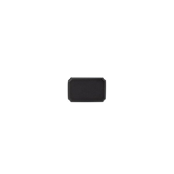 Richelieu 1 3/16-inch (30 mm) x 25/32-inch (20 mm) Matte Black Transitional Cabinet Knob - BP865030900