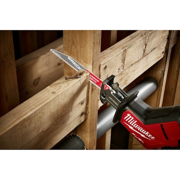 Milwaukee Tool 6" L x 6 TPI Reciprocating Saw Blade - 48-00-5541