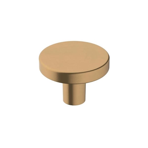 Amerock Amerock Versa Contemporary Round Cabinet Knob 1-3/8 in. D 1 in. Champagne Bronze 6 pk - 6PK36904CZ