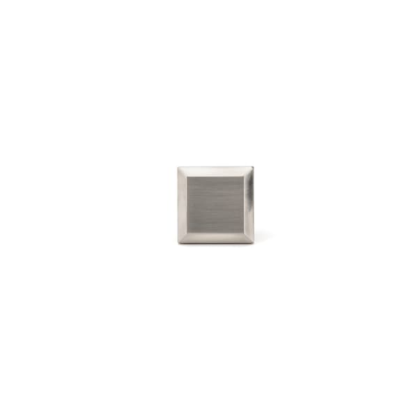 Richelieu 1 11/32 in (34 mm) x 1 11/32 in (34 mm) Brushed Nickel Transitional Cabinet Knob - BP8323533195