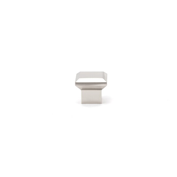 Richelieu 1 11/32 in (34 mm) x 1 11/32 in (34 mm) Brushed Nickel Transitional Cabinet Knob - BP8323533195