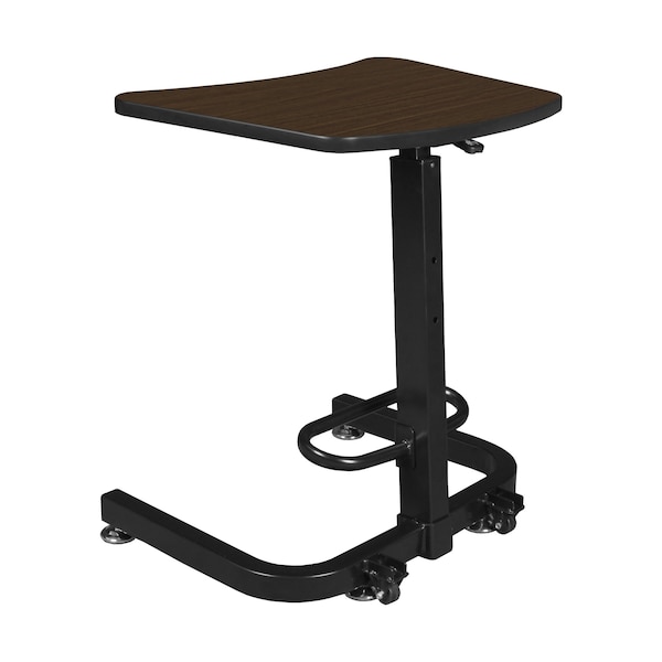 Regency Brody Sit or Stand Desk, 26 in W, 20 in L, Neo Walnut - 1900NW