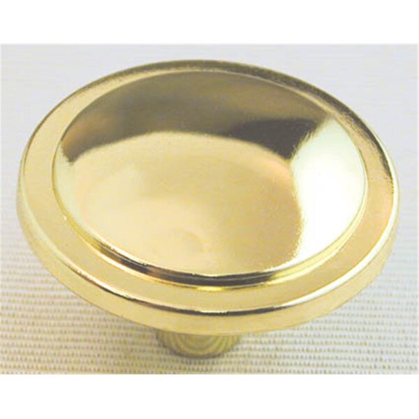 Ultra 1-.25 in. Polished Brass Traditions High Density Zinc Knob - 41521