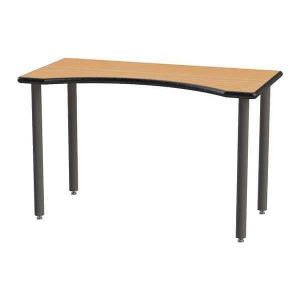 Greene Manufacturing Wave Table, Tubular Legs, 24"Dx60"Wx28"H - SRTW-2460