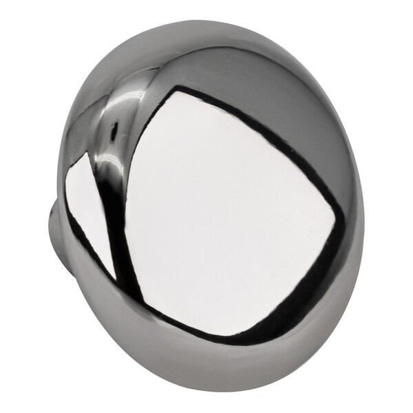 Amerock Bright Chrome Mushroom Kitchen Cabinet Knob 1-1/4 in. Diameter - BP71026