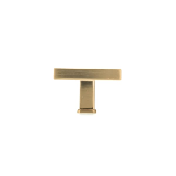 Richelieu 1 25/32 in (45 mm) x 1 3/8 in (35 mm) Champagne Bronze Transitional Cabinet Knob - BP87883545CHBRZ
