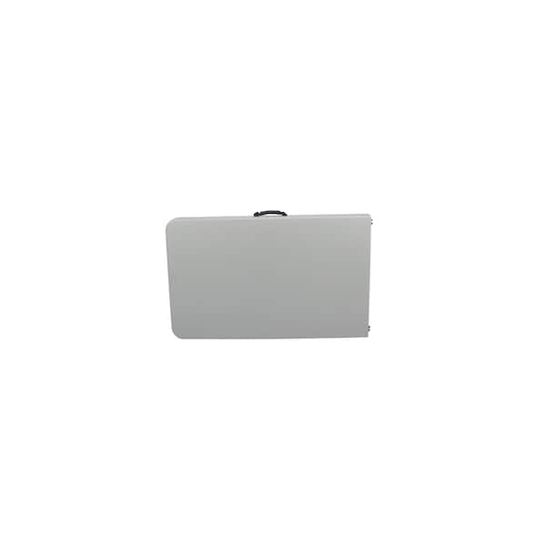 National Public Seating 30 in W, 8 ft. L, Plastic Top, Speckled Grey - CMFIH3096