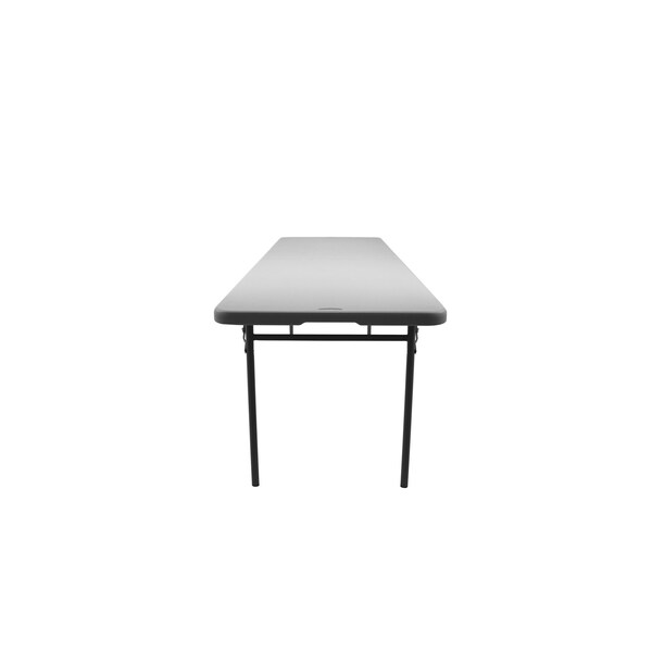 National Public Seating 30 in W, 8 ft. L, Plastic Top, Speckled Grey - CMFIH3096