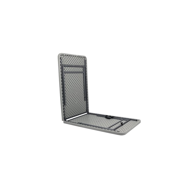 National Public Seating 30 in W, 8 ft. L, Plastic Top, Speckled Grey - CMFIH3096