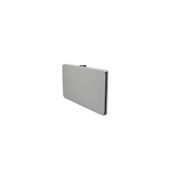 National Public Seating 30 in W, 8 ft. L, Plastic Top, Speckled Grey - CMFIH3096