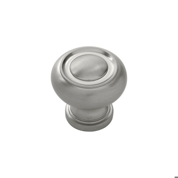 Hickory Hardware Cottage Collection Knob 1-1/4 Inch Diameter Stainless Steel Finish - P3151-SS