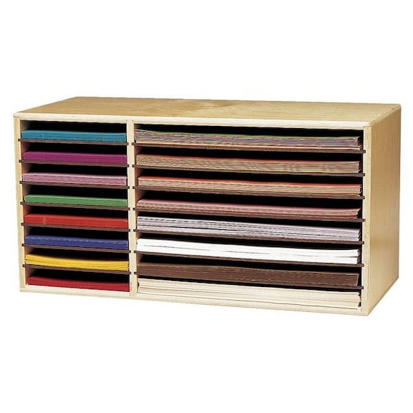 Childcraft Construction Paper Holder, 29-3/8 x 12-3/4 x 15 Inches - 71988