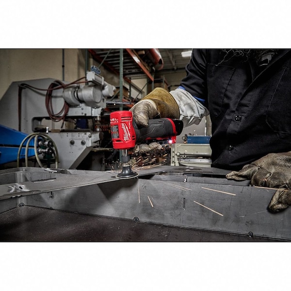 Milwaukee Tool M12 FUEL 1/4 in Right Angle Die Grinder, 25,000 RPM (Tool Only) - 2485-20