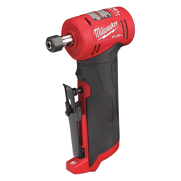 Milwaukee Tool M12 FUEL 1/4 in Right Angle Die Grinder, 25,000 RPM (Tool Only) - 2485-20