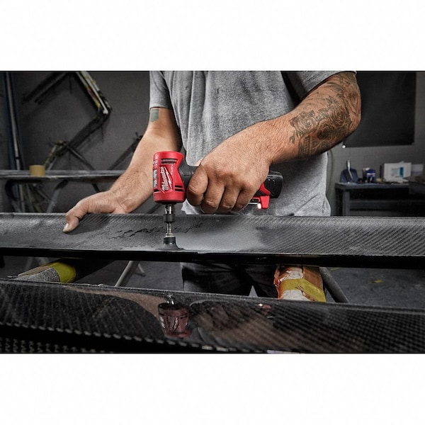 Milwaukee Tool M12 FUEL 1/4 in Right Angle Die Grinder, 25,000 RPM (Tool Only) - 2485-20