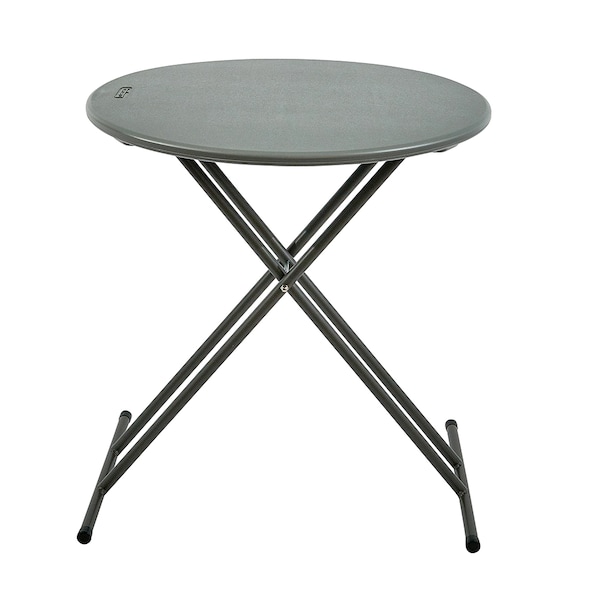 Iceberg Rectangle IndestrucTable Commercial Folding Table, Platinum Granite - 30" x 60", 30" W, 60" L - 65513