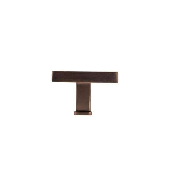 Richelieu 1 25/32 in (45 mm) x 1 3/8 in (35 mm) Honey Bronze Transitional Cabinet Knob - BP87883545HBRZ