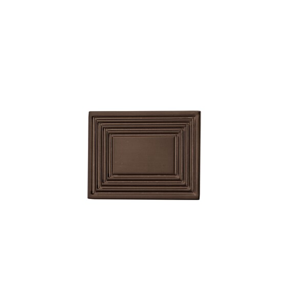 Richelieu 1 25/32 in (45 mm) x 1 3/8 in (35 mm) Honey Bronze Transitional Cabinet Knob - BP87883545HBRZ
