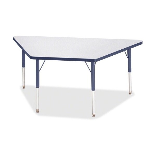 Jonti-Craft TABLE, TRAPEZOID, 30X60, GY/NY - JNT6443JCE112