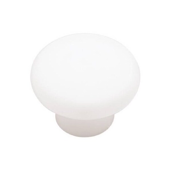 Brainerd Mfg/Liberty Hdw 138WHT Plas RND Knob - P624AAH-W-C7