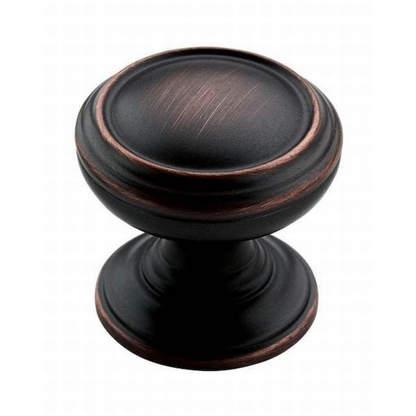 Amerock BP55342ORB-50PACK 1-1/4" (32 mm) Revitalize Cab Knob ORB - BP55342ORB-50PACK