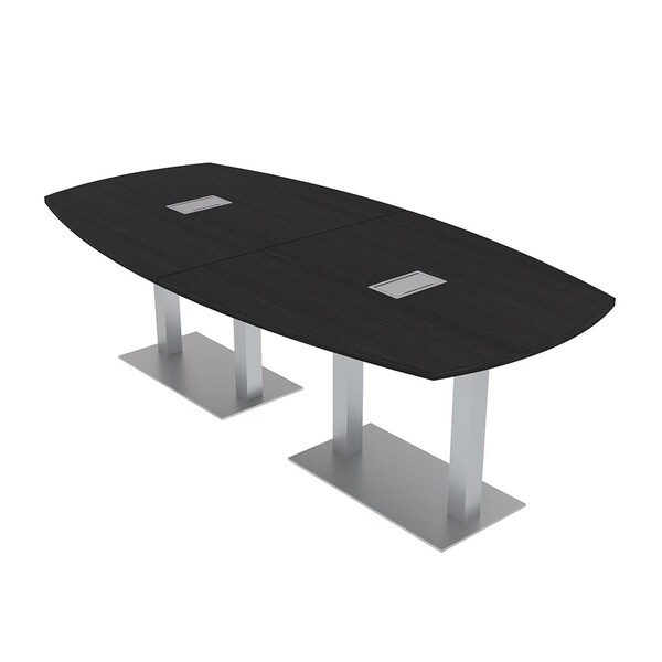 Skutchi Designs Arc Boat 45 in W, 96 in L, Black - HAR-ABOT-48X96-DOU-U999T19-ESIL