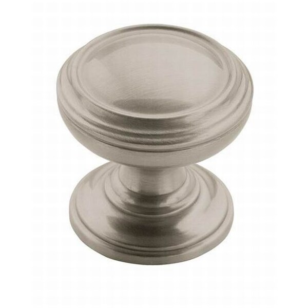 Amerock BP55342G10-25PACK 1-1/4" (32 mm) Revitalize Cab Knob Satin Nickel - BP55342G10-25PACK