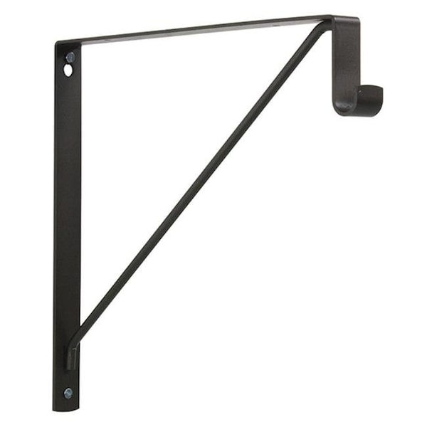 U.S. Futaba US Futaba UF72535.53.190 Shelf & Oval Rod Support; Oil Rubbed Bronze - 11.75 in. - UF72535.53.190