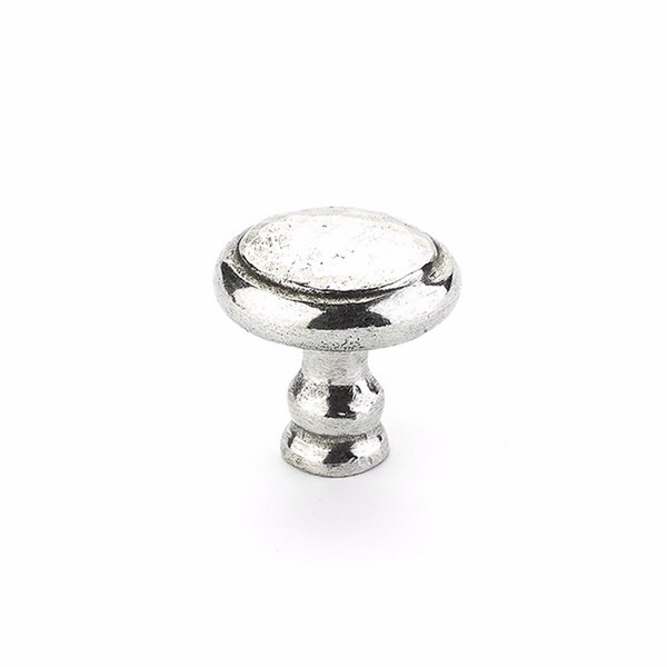 Schaub 1-1/2in Round Artifex Cabinet Knob Natural Finish - 131-N