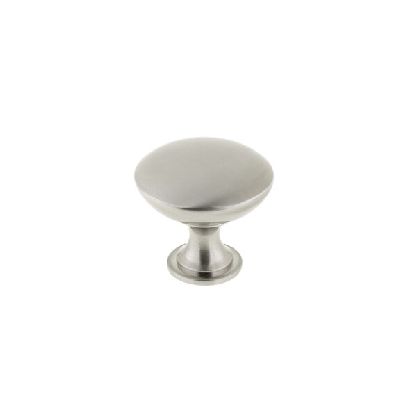Richelieu 1 9/16 in (40 mm) Brushed Nickel Contemporary Cabinet Knob - BP904140195