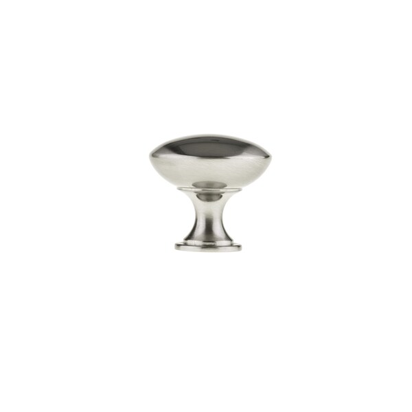 Richelieu 1 9/16 in (40 mm) Brushed Nickel Contemporary Cabinet Knob - BP904140195