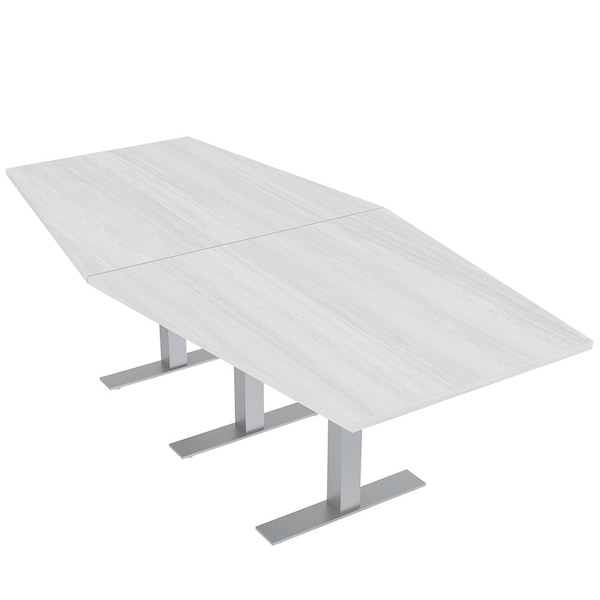 Skutchi Designs 45 in W, 96 in L, 29 in H, Engineered Wood Top, White - HAR-HEX.IR-46X93-T-WHCYPRESS