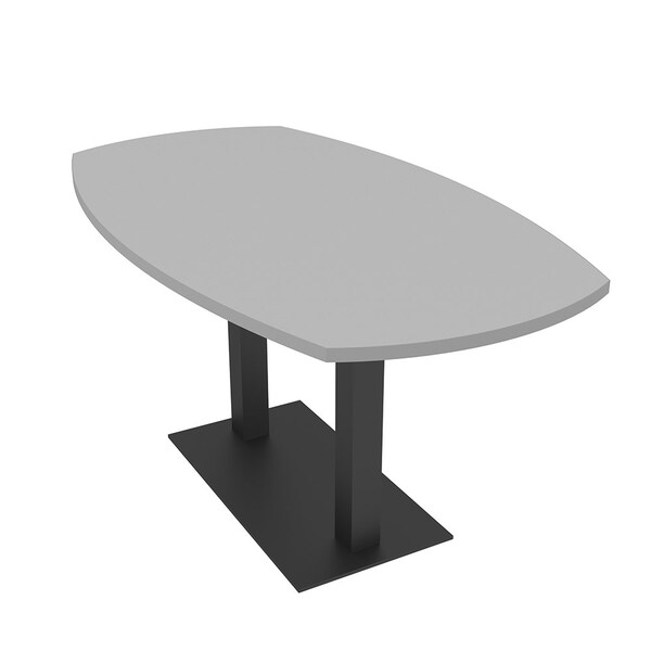 Skutchi Designs Arc Boat 36 in W, 72 in L, Grey - HAR-ABOT-36X72-DOU.BK-U779