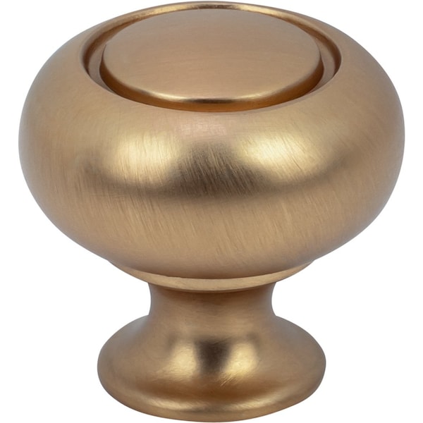 Designperfect 1-1/4 Diameter Round Cabinet Knob, Champagne Bronze/Gold, 10PK - DPA10R31KCBZ