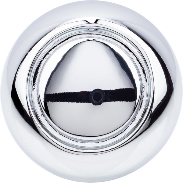 Designperfect 1-1/4 Diameter Round Cabinet Knob, Polished Chrome, 25PK - DPA25R31KPC