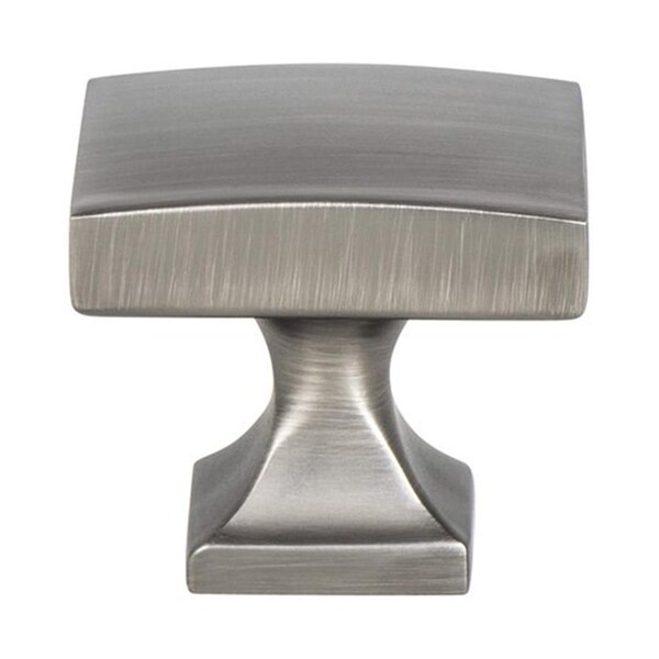 Berenson 1.375 in. Century Edge Knob, Vintage Nickel - BE1205 1VTN