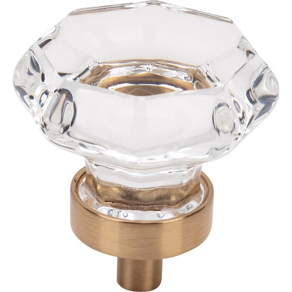 Designperfect 1-5/16 Diameter Round Cabinet Knob, Champagne Bronze/Gold - DPA-G23KCBZ