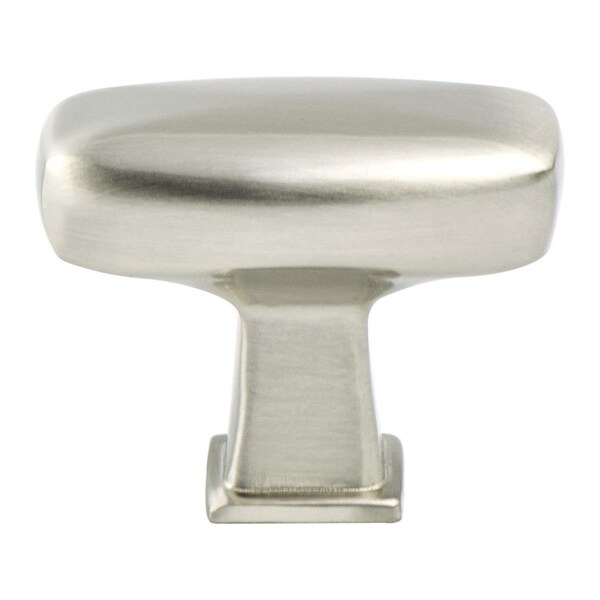 Berenson 1.562 in. Subtle Surge Knob with Long Brushed Nickel - 1236-1BPN-P