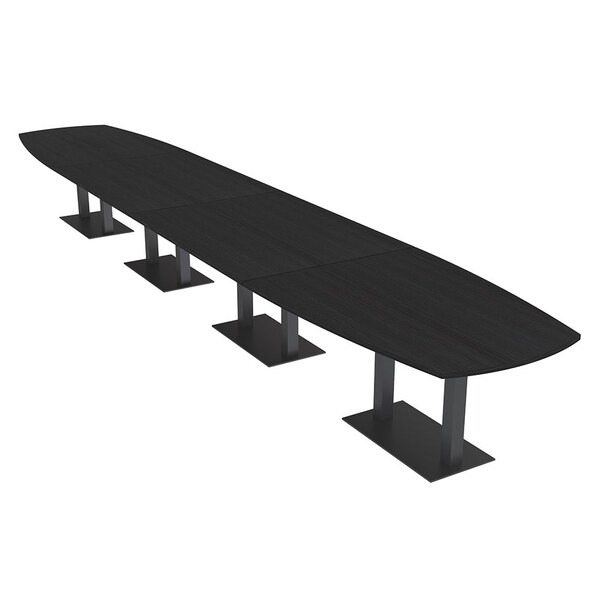 Skutchi Designs Arc Boat 45 in W, 240 in L, Black - HAR-ABOT-48X240-DOU.BK-U999ST19