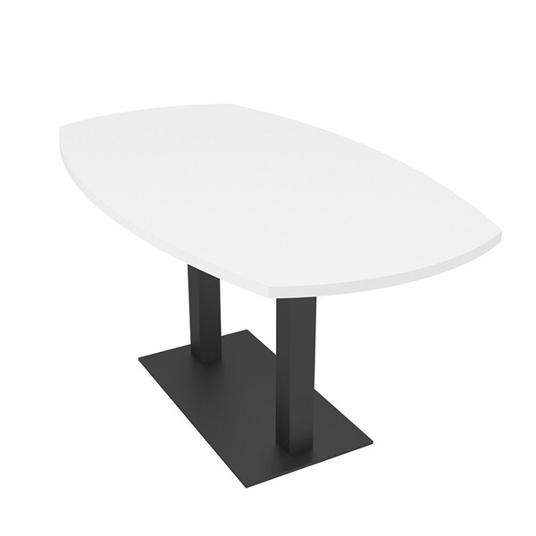 Skutchi Designs Arc Boat 36 in W, 72 in L, White - HAR-ABOT-36X72-DOU.BK-W960