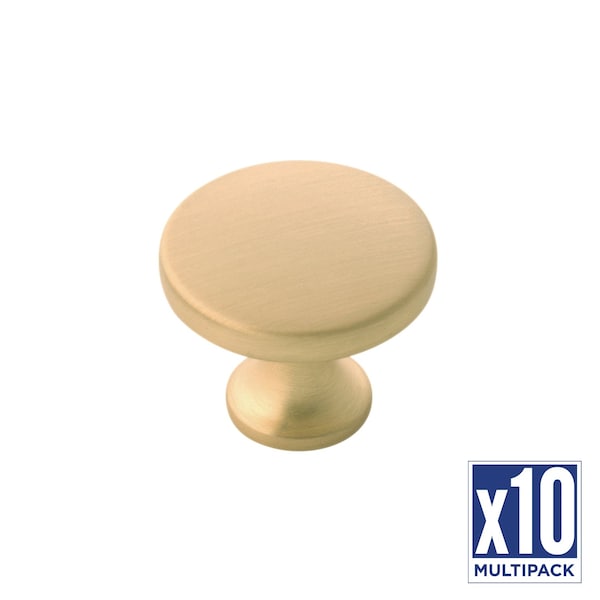 Hickory Hardware Knob 1-3/8 Inch Diameter, 10PK - H076698-BGB-10B