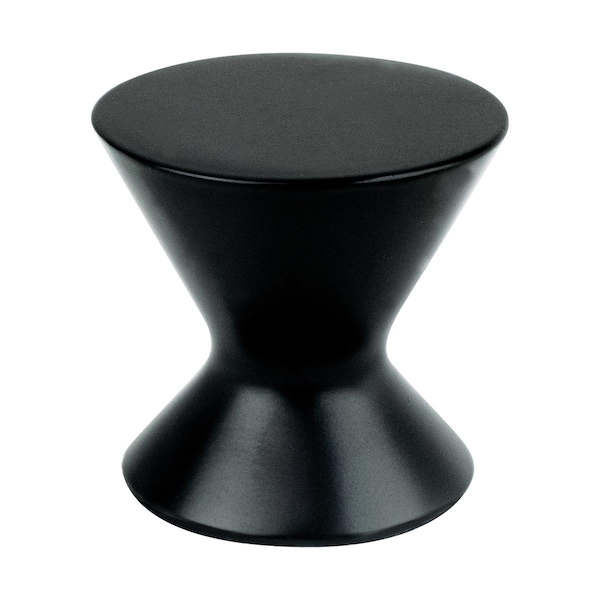 Berenson Domestic Bliss Matte Black Knob - 2399-1055-P