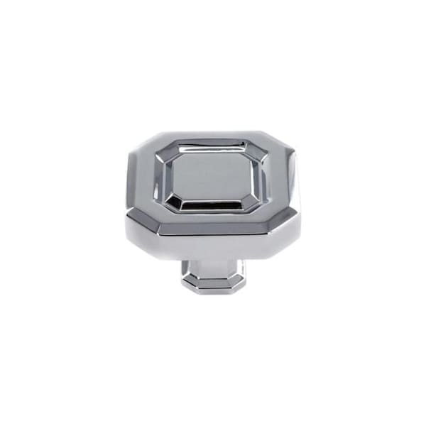 Crown 1-1/2" Florence Cabinet Knob Polished Chrome Finish - CHK93002PC