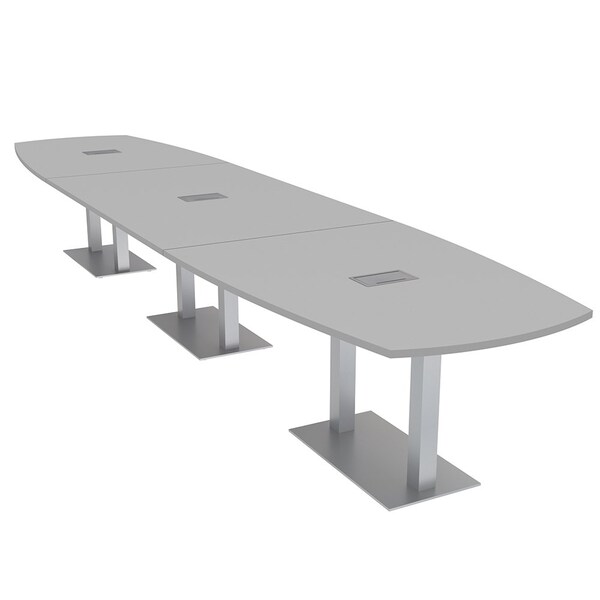 Skutchi Designs Arc Boat 45 in W, 216 in L, Grey - HAR-ABOT-48X216-DOU-U779-ESIL