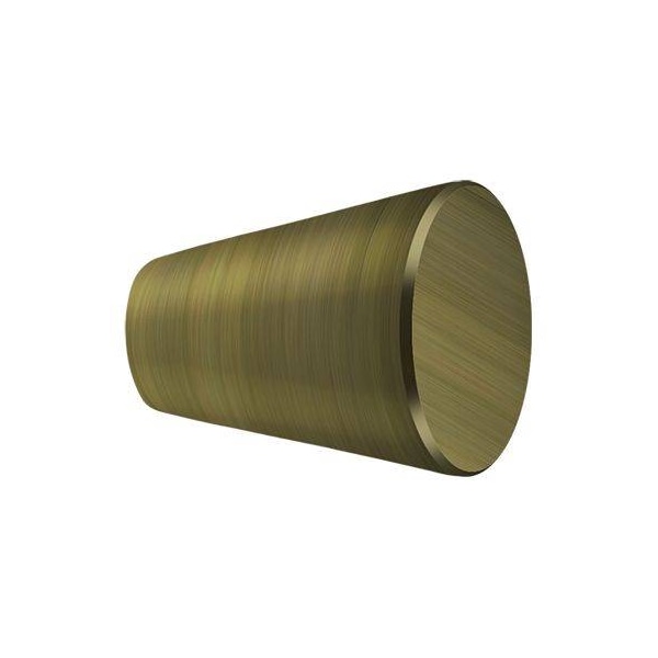 Deltana Knob Cone Cabinet 1-1/8" Antique Brass - KC24U5