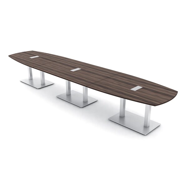 Skutchi Designs Arc Boat 45 in W, 216 in L, Brown - HAR-ABOT-48X216-DOU-H3041-ESIL