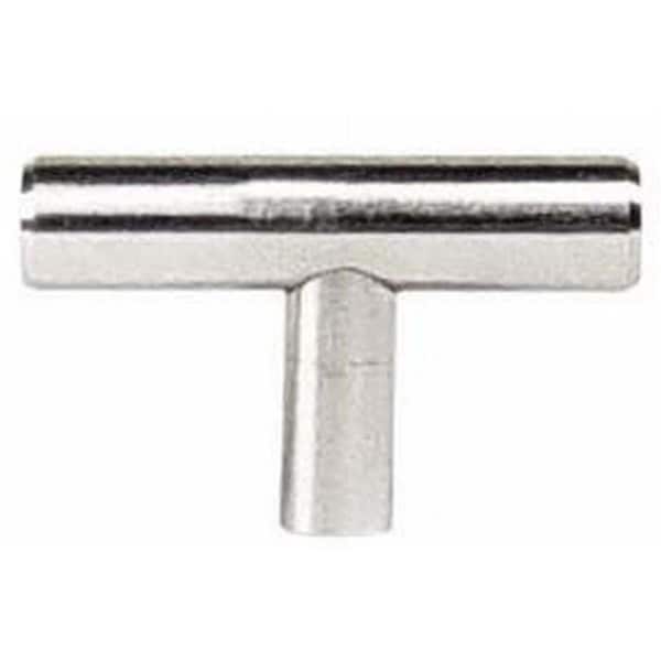 Patioplus 2 in. Brass Bar Knob, Bright Chrome - PA1632780